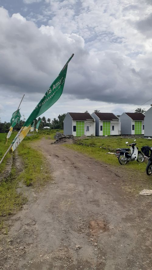 foto posisi tengah perumahan Aura Mantang