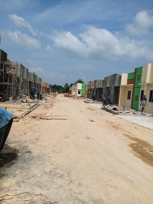 foto posisi tengah perumahan NICOLIA