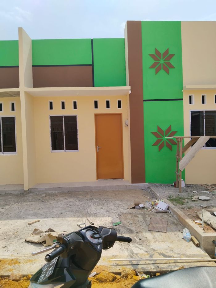 foto tampak rumah tipe 36 perumahan NICOLIA