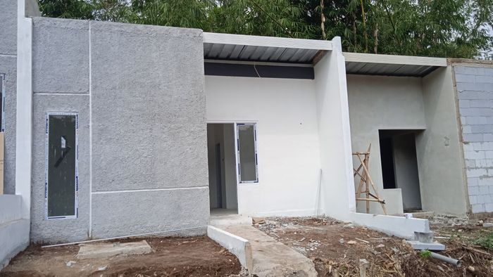 foto tampak rumah tipe Subsidi perumahan Griya Sari Makmur