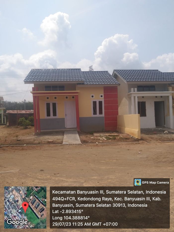 foto tampak rumah tipe 36 perumahan Griya permata sejahtera 2