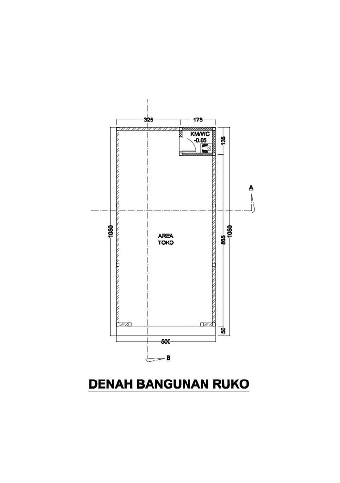 foto tampak rumah tipe RUKO perumahan THE GOLDEN LAND