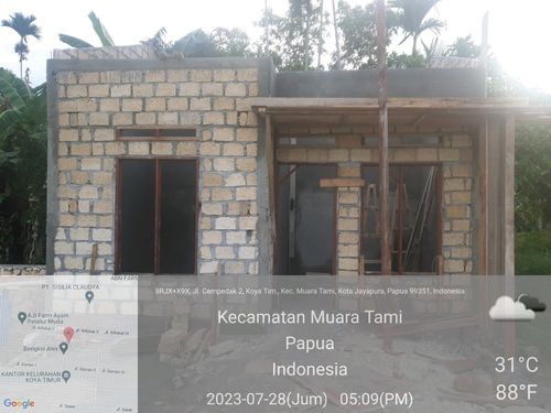 foto gerbang perumahan Mutiara Koya Timur