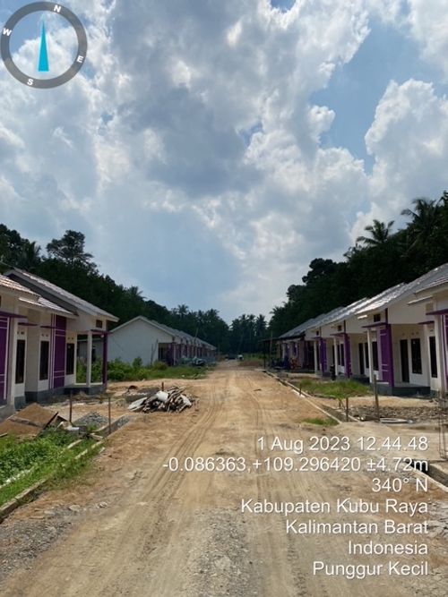 foto posisi tengah perumahan JASMINE RESIDENCE LANJUTAN