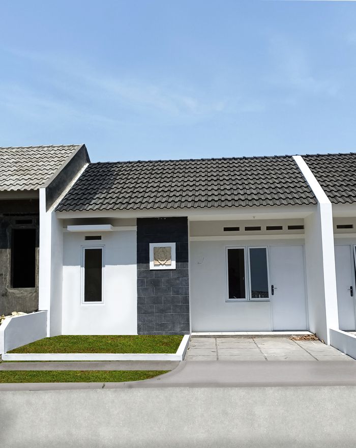 foto tampak rumah tipe 27/60 Angsana perumahan Perumahan Grand Tamansari Tahap I