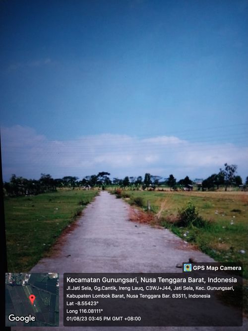 foto posisi tengah perumahan GRAHA JATIALAM
