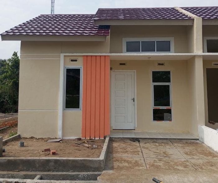 foto tampak rumah tipe 36 M2 perumahan PRITA RESIDENCE BORANG