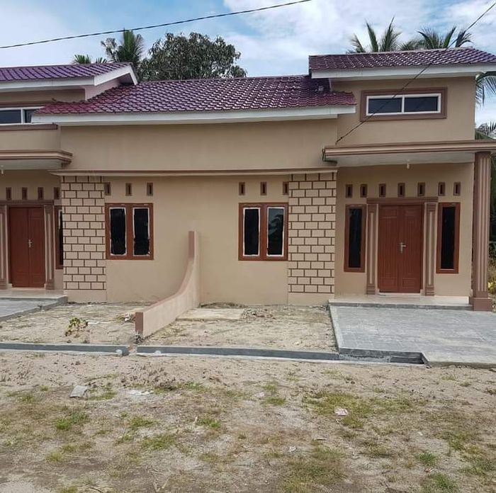 foto tampak rumah tipe 36 perumahan SHA PERMAI 4