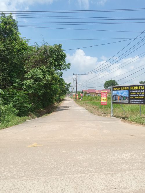 foto gerbang perumahan PERMATA VILLAGE.