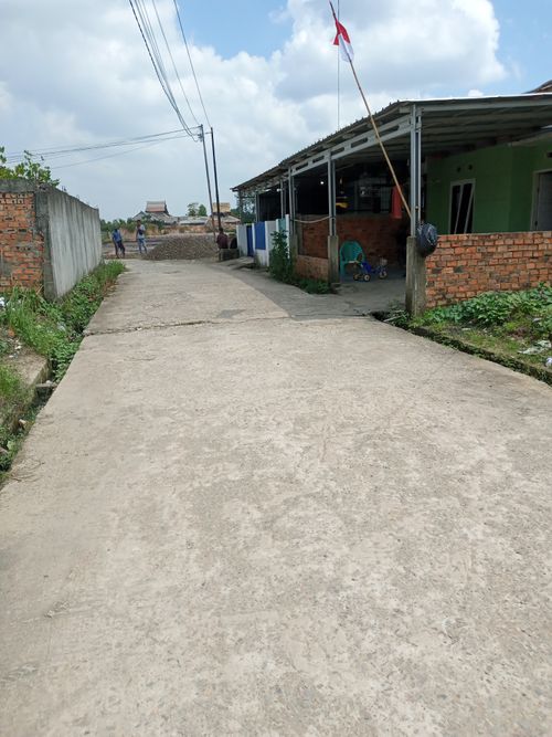 foto posisi tengah perumahan PERMATA VILLAGE.