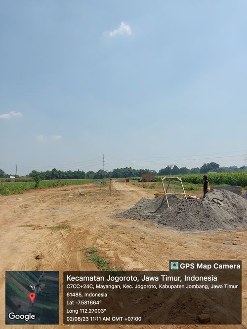 foto posisi tengah perumahan Mayangan Asri residence