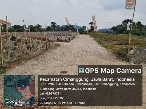 foto posisi tengah perumahan 88 Residence