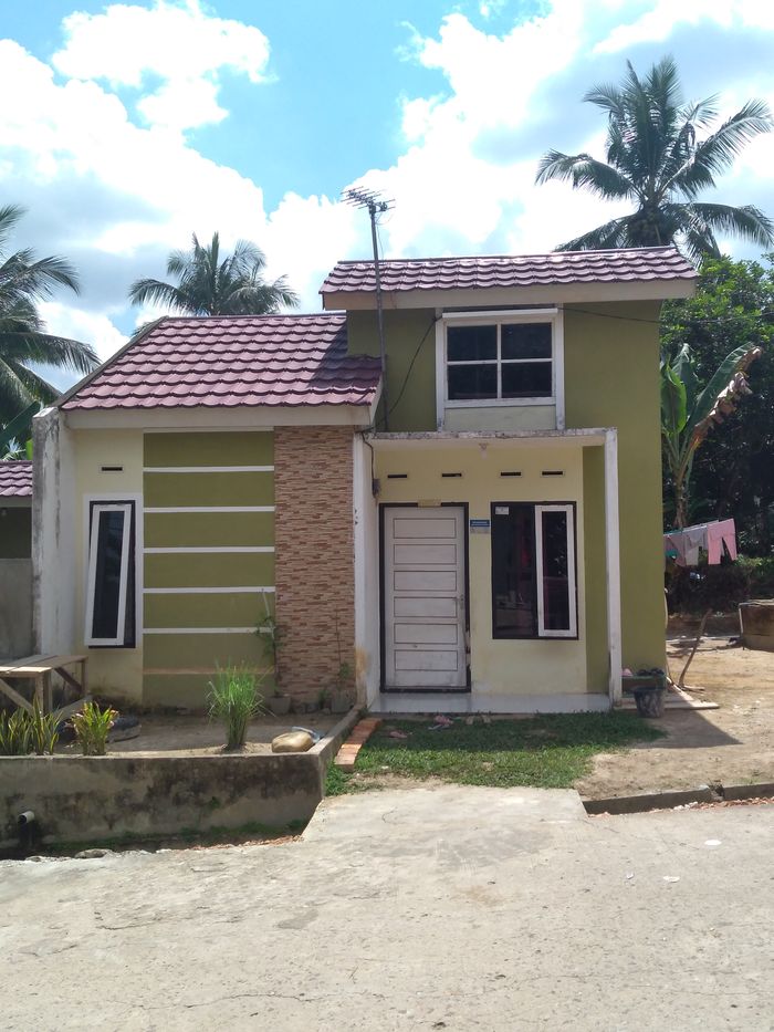 foto tampak rumah tipe 36/96 perumahan GRIYA KENALI ABADI 1