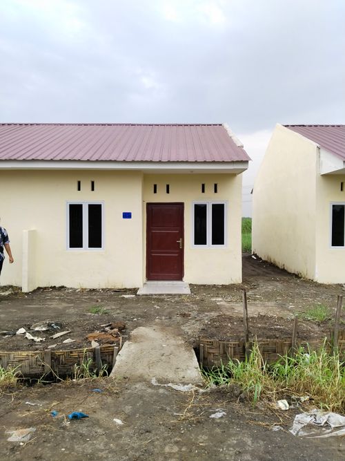 foto posisi tengah perumahan Harmoni Labuhan Residence