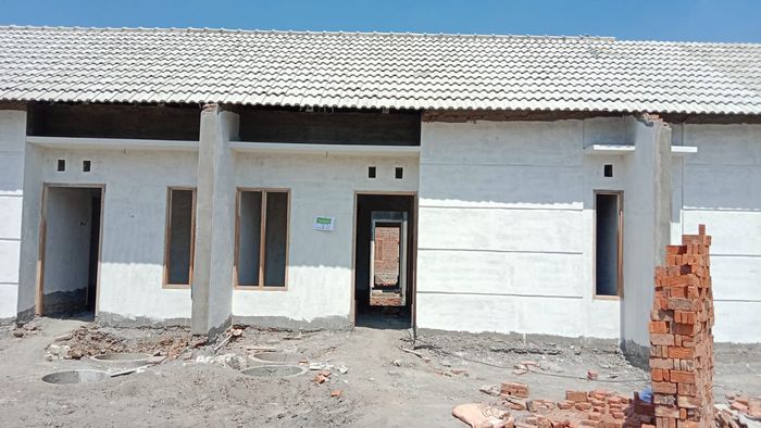 foto tampak rumah tipe 30/60 SUBSIDI perumahan BUMI SAFIR RAYA