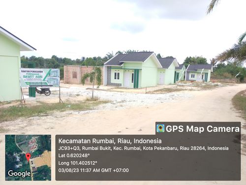 foto gerbang perumahan PEKERJA SAWIT ASRI