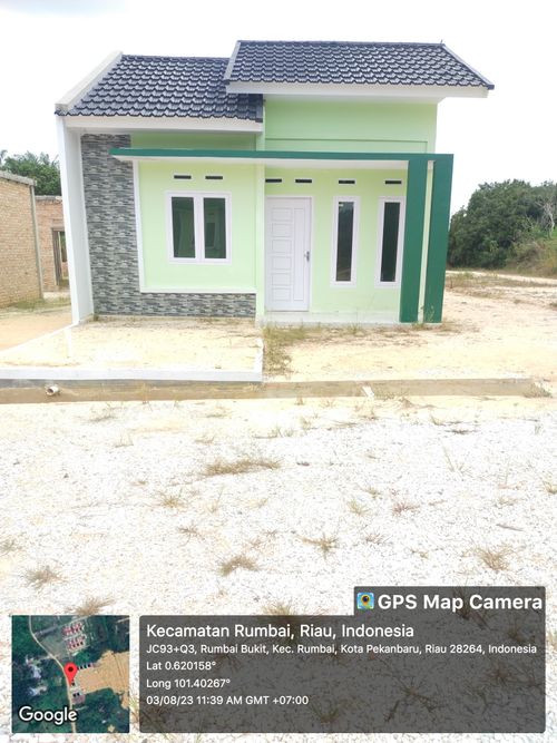 foto contoh rumah perumahan PEKERJA SAWIT ASRI