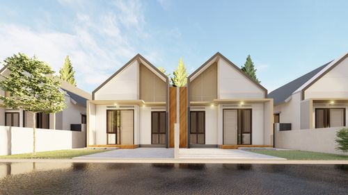 foto contoh rumah perumahan PESONA AURA