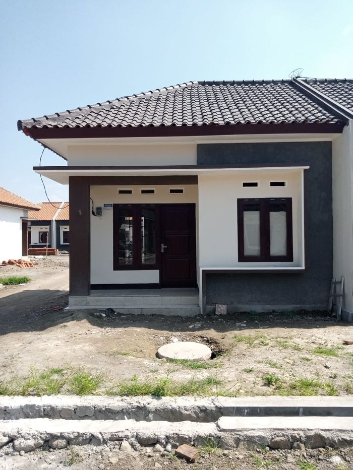foto tampak rumah tipe 30/80 perumahan NHM DASAN BARU 2Tahap II
