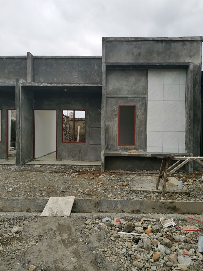 foto denah rumah tipe 36 perumahan CENDRAWASIH TIMIKA RESIDENCE