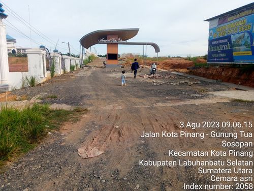 foto gerbang perumahan ANUGRAH PUTRA UTAMA