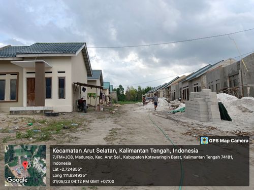 foto posisi tengah perumahan Griya Anugrah Permai