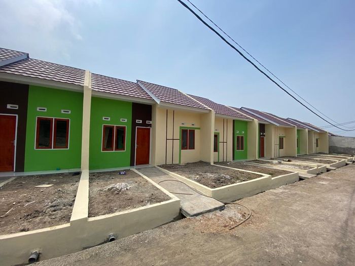 foto tampak rumah tipe HORTENSIA (2023) perumahan Perumahan Lembah Permata Tahap 2