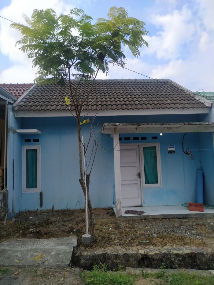 foto tampak rumah tipe 27/60 perumahan BUKIT TENTREM TRIWIDADI