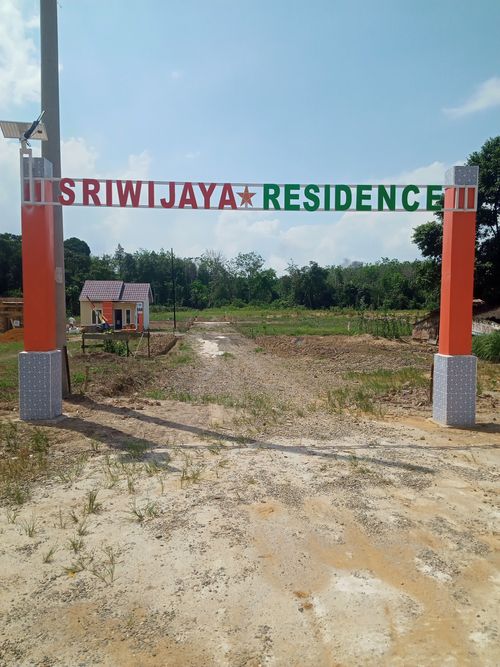 foto gerbang perumahan SRIWIJAYA RESIDENCE