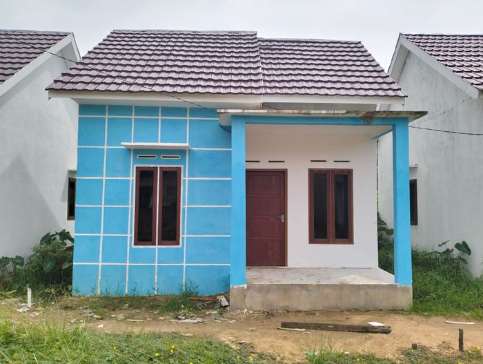 foto tampak rumah tipe 36 perumahan SINAR ANUGRAH 28