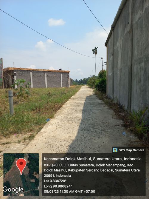 foto gerbang perumahan PERUMAHAN GRIYA DOLOK MANAMPANG