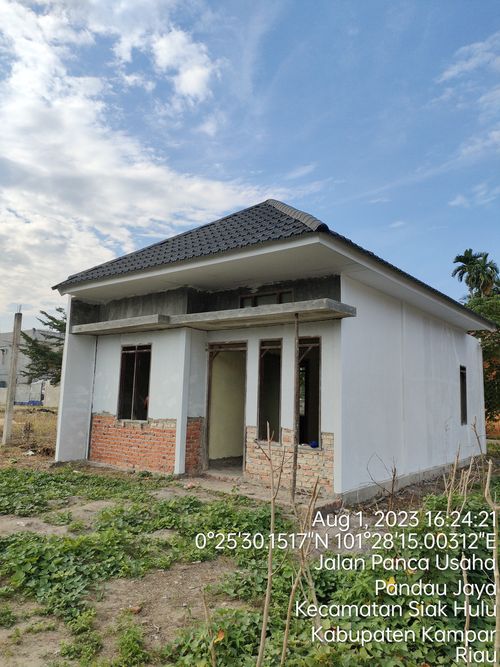 foto contoh rumah perumahan Pandau Barat Residence