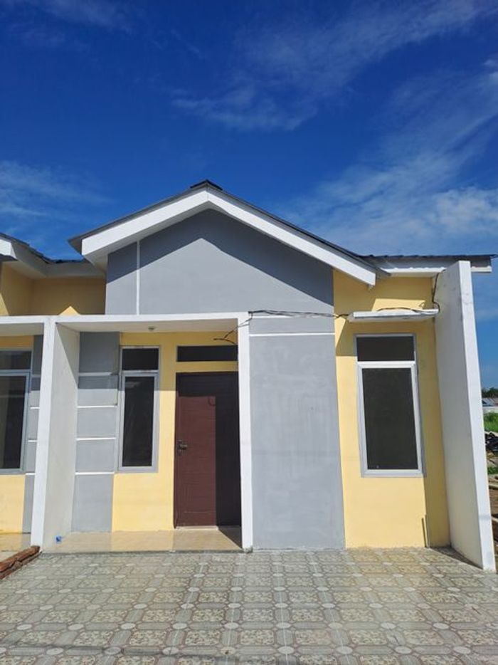 foto tampak rumah tipe SUBSIDI perumahan GRIYA MAKMUR MENCIRIM