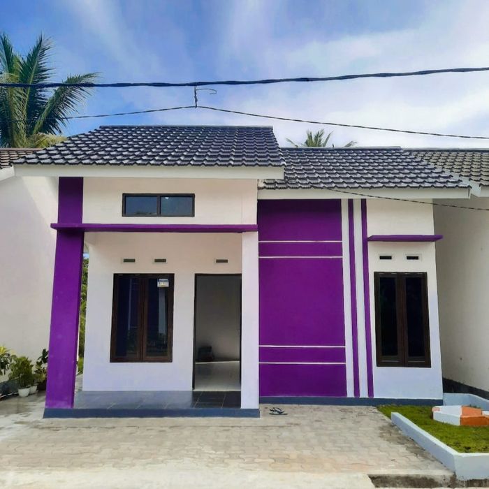 foto tampak rumah tipe 36 perumahan PERINTIS ASRI 4