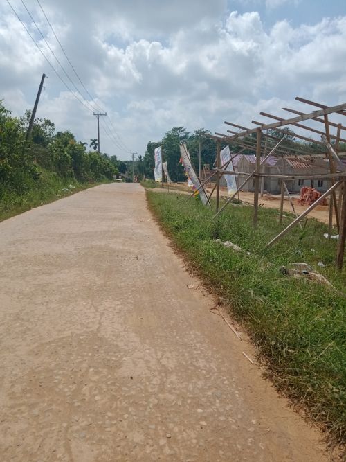 foto gerbang perumahan PESONA KAMPUNG SAWAH
