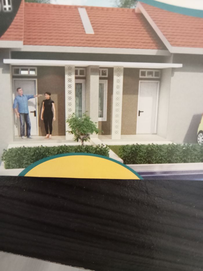 foto tampak rumah tipe 30/60BARU perumahan BUMI ASRI PAMIJAHAN