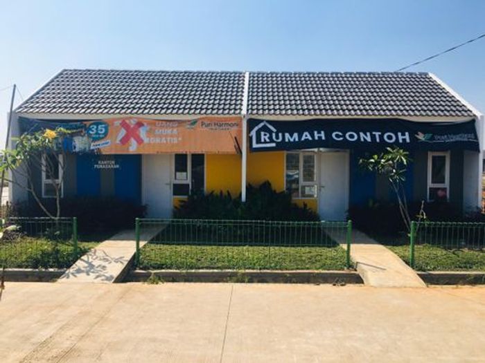 foto tampak rumah tipe FLPP 27/60 NEW perumahan PURI HARMONI MUKTIWARI