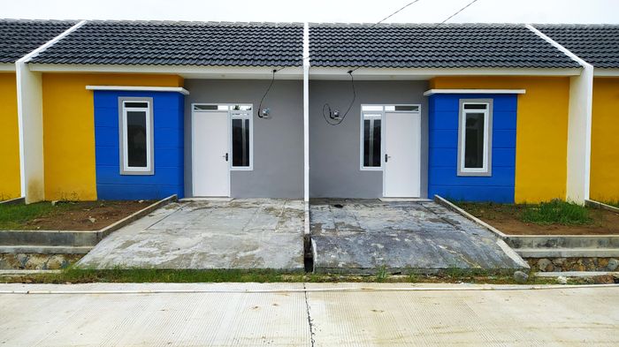 foto tampak rumah tipe SUBSIDI (NEW) perumahan MUTIARA PURI HARMONI 2 - TAHAP 2