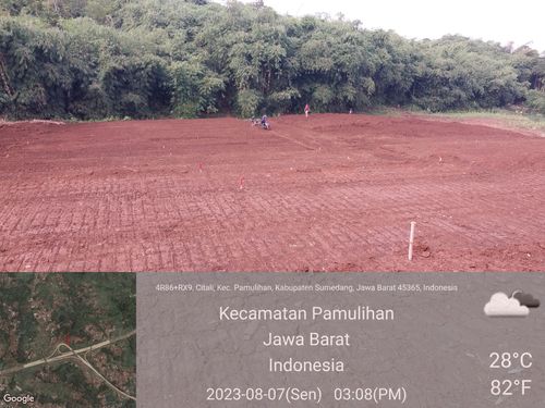 foto posisi tengah perumahan Bumi Cikubang Asri