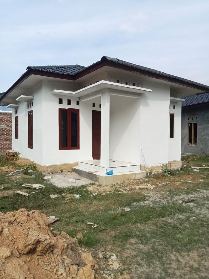foto tampak rumah tipe 36+ perumahan Metro residence