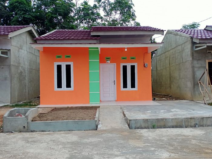 foto tampak rumah tipe RSH 36 perumahan GRIYA MEKAR SARI 10