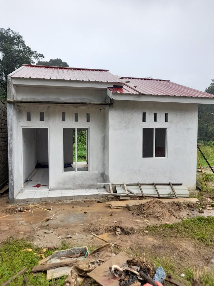 foto tampak rumah tipe 36 perumahan BUKIT INDAH ASRI