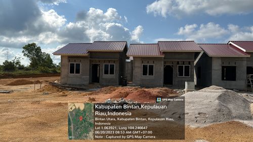 foto posisi tengah perumahan MEKAR SARI RESIDENCE