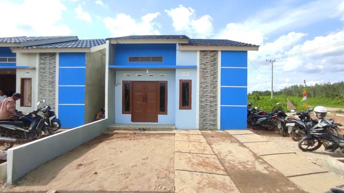 foto tampak rumah tipe 36/91 perumahan PEKON DUTA MUDA 4