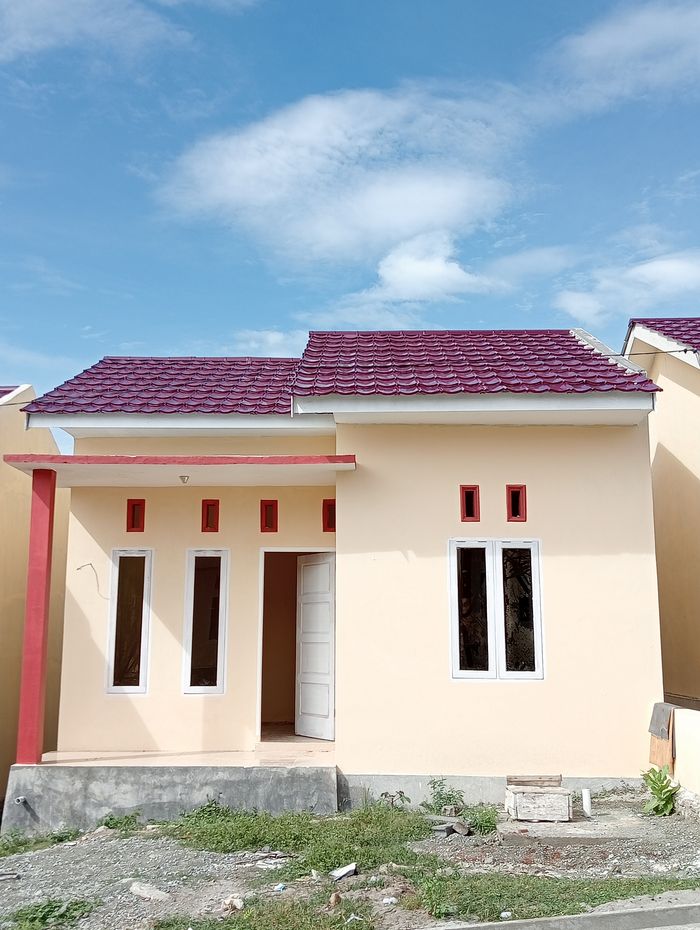 foto tampak rumah tipe 36 2023 perumahan GREEN GAWALISE MANDIRI II
