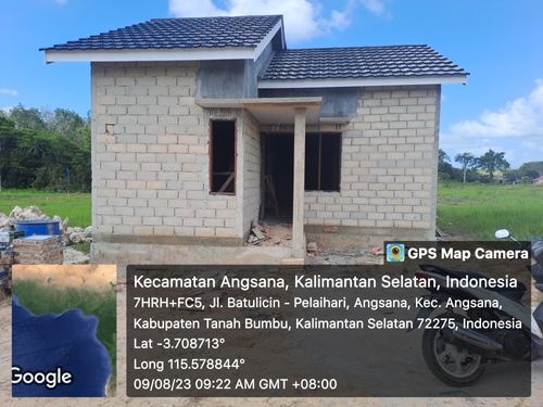foto posisi tengah perumahan RUSDIMAN JAYA MANDIRI