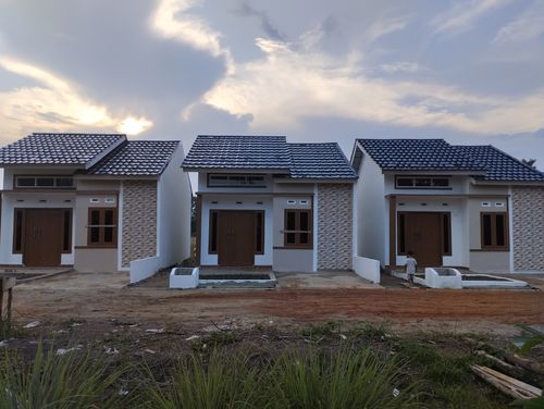 foto posisi tengah perumahan Queen Athalla Residence