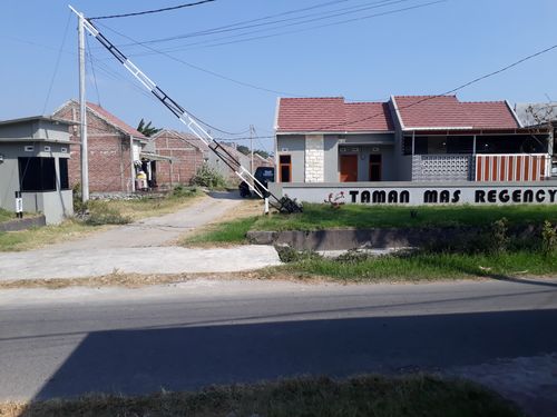 foto gerbang perumahan Taman Mas Regency