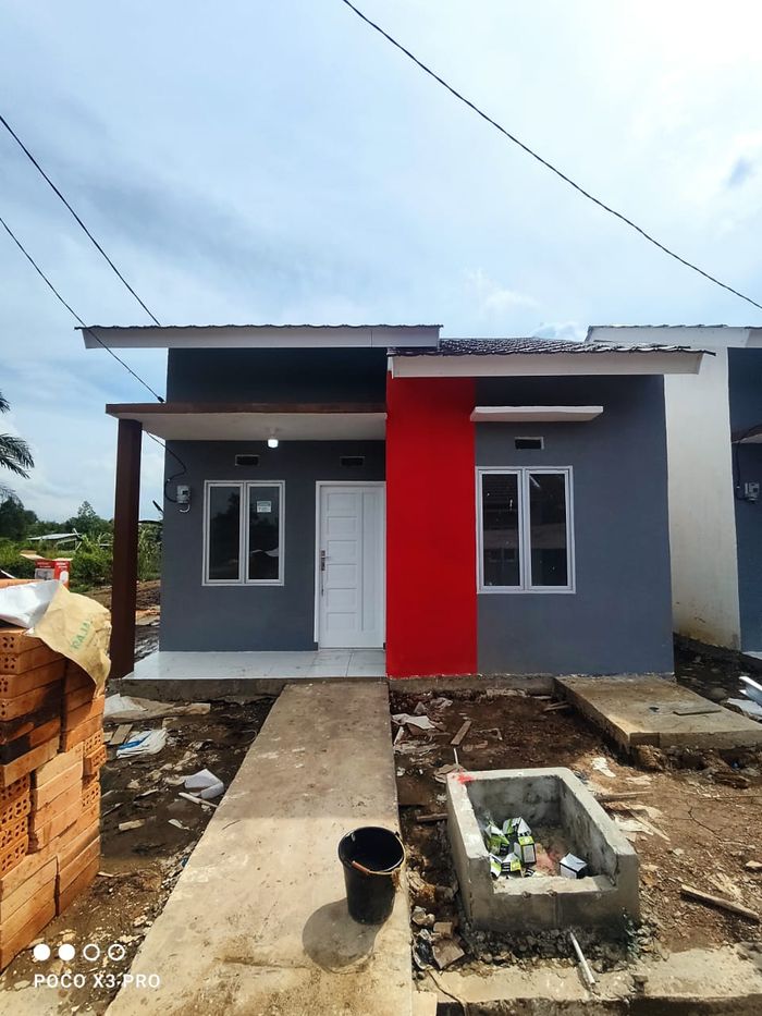 foto tampak rumah tipe 36 perumahan Bumi Langgeng Sejahtera 3 Tahap 2