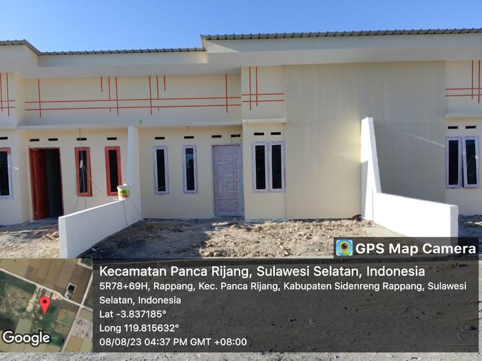 foto tampak rumah tipe 36 perumahan PERUMAHAN GRAHA RAPPANG RESIDENCE